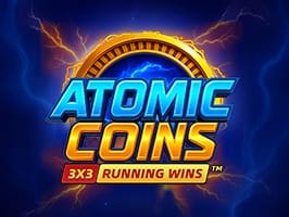 Atomic Coins RUNNING WINS screenshot